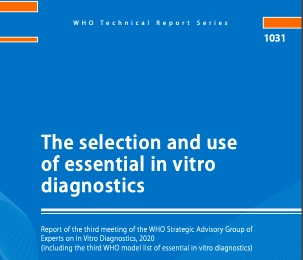 WHO publishes new Essential Diagnostics List and urges countries to prioritize investments in testing