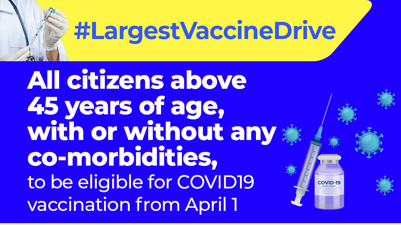 let’s gear up for the next leg of world’s largest Vaccine Drive