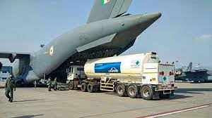 COVID 19 relief efforts by Indian Air Force