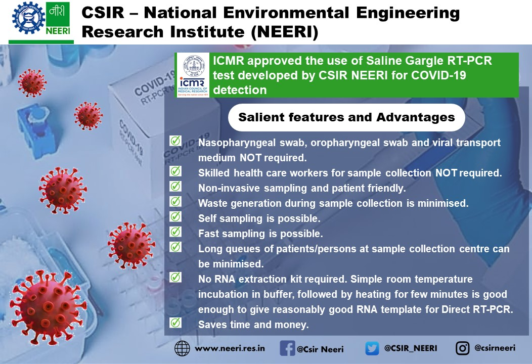 Innovative Patient-Friendly Saline Gargle RT-PCR Testing Method