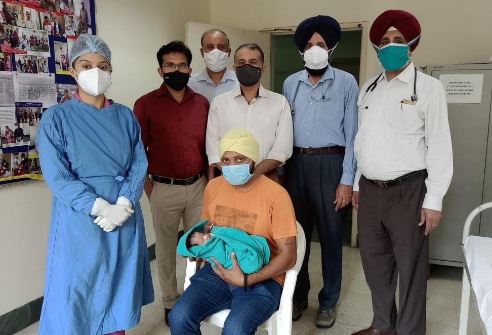 Prayers and care make infant Sukhdeep Singh Corona Warrior