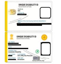 Centre to States: Unique Disability Identification Card (UDID) now acceptable as a Photo ID for registration on Co-WIN 2.0