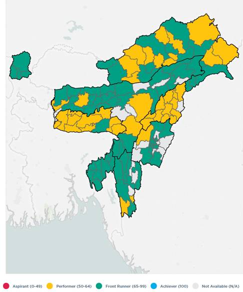 NITI Aayog Releases North Eastern Region District SDGIndex and Dashboard 2021–22