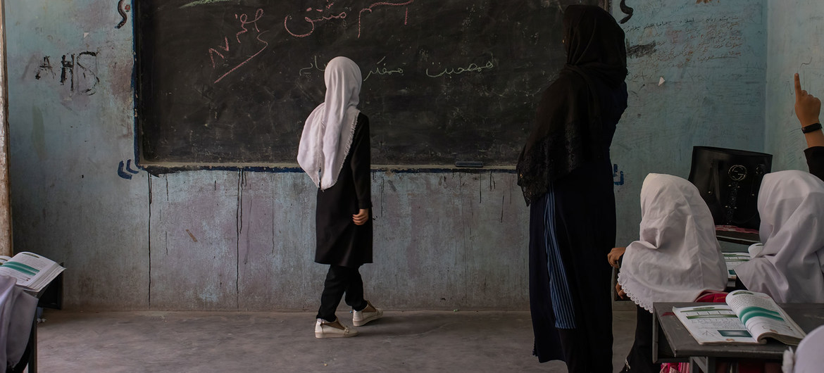 Afghanistan: Girls’ education must be a given, urges deputy UN chief