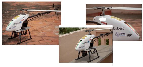 First time in South Asia, a “Make in India’ drone used to transport COVID-19 vaccines