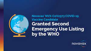 WHO lists 10th COVID-19 vaccine for emergency use : Nuvaxovid