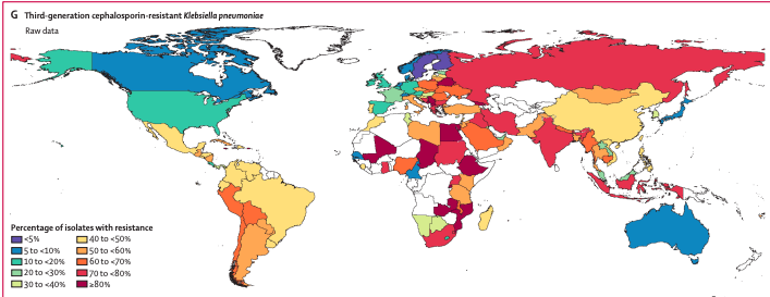 Global burden of bacterial antimicrobial resistance in 2019: a systematic analysis