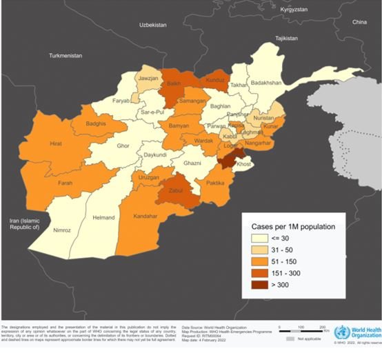 Disease Outbreak News (DON) – Measles in Afghanistan