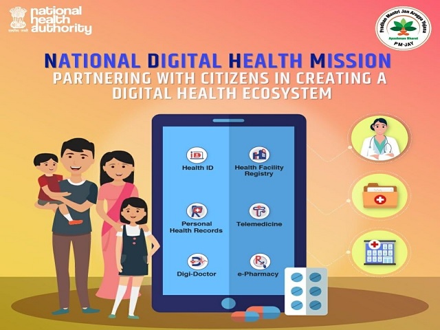 More than 15 Crore National Digital Health IDs were created under Ayushman Bharat Digital Mission