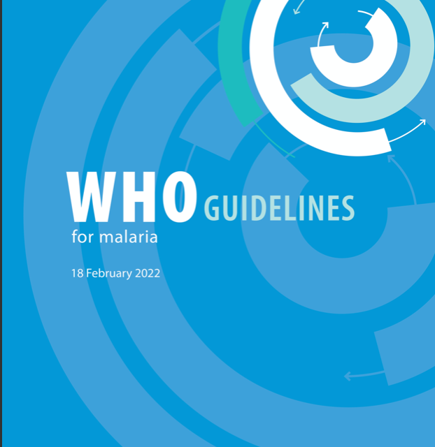 WHO Guidelines for malaria