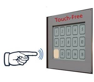 Touch-less touch screen technology developed can restrain viruses spreading through contact