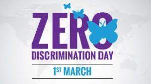 Zero Discrimination Day, 1 March 2022