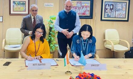 NITI Aayog and UNICEF India Sign Statement of Intent on SDGs Focusing on Children