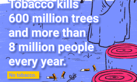 Tobacco kills more than 8M people every year