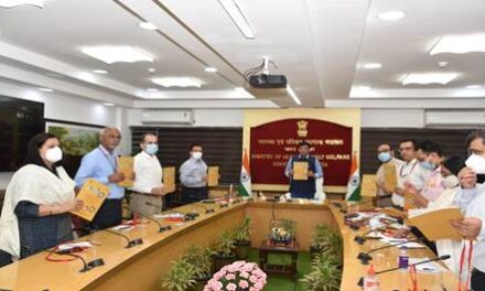 Union Health Minister Dr Mansukh Mandaviya releases AB-HWC assessment report in 18 states