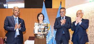 Awards for outstanding contributions to public health presented during the Seventy-fifth World Health Assembly