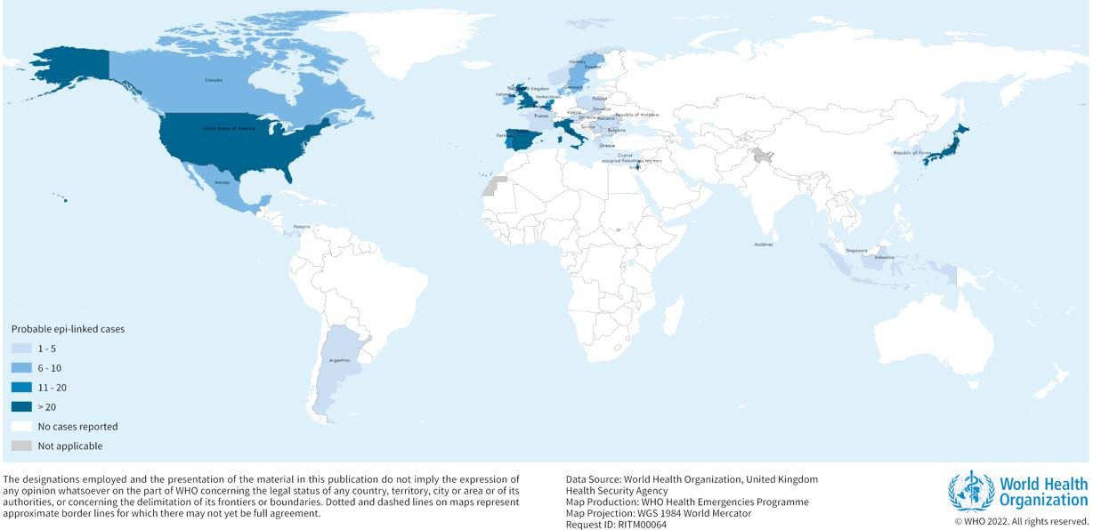 Acute hepatitis of unknown aetiology in children – Multi-country