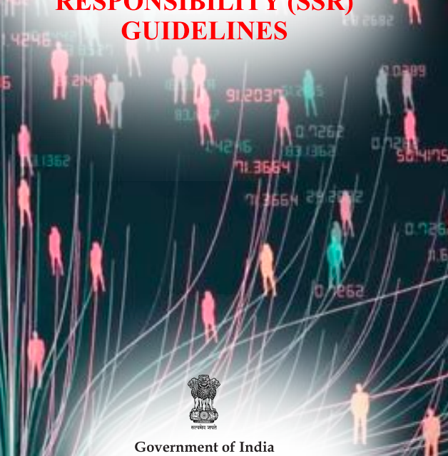 SCIENTIFIC SOCIAL RESPONSIBILITY (SSR) GUIDELINES