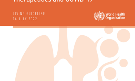 Therapeutics and COVID-19: living guidelines