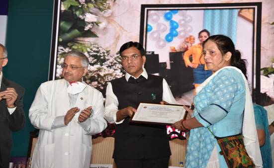 Dr Mansukh Mandaviya chairs 37th National Eye Donation Fortnight celebrations at AIIMS, New Delhi