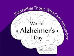 World Alzheimer’s Day 21 Sep 2022