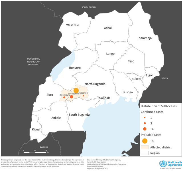 Ebola Disease caused by Sudan virus – Uganda