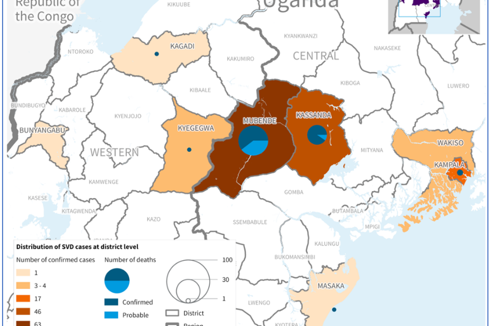 Ebola disease caused by Sudan ebolavirus – Uganda