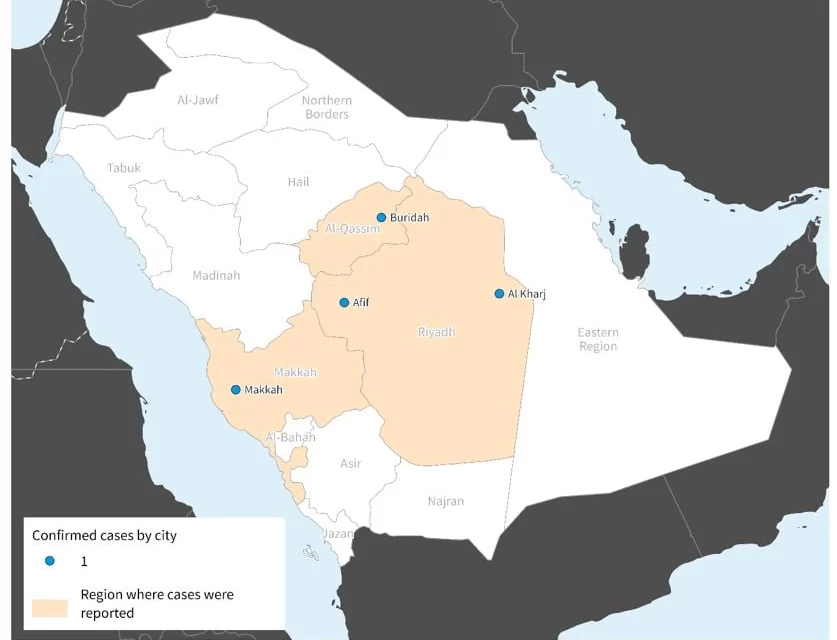 Middle East respiratory syndrome coronavirus (MERS-CoV) – Saudi Arabia