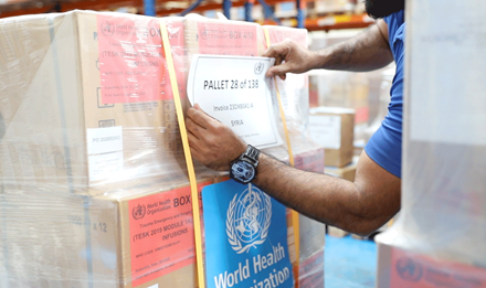 WHO sends health supplies to reach 400 000 people impacted by the earthquakes in Türkiye and the Syrian Arab Republic