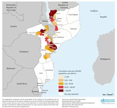 Cholera – Mozambique