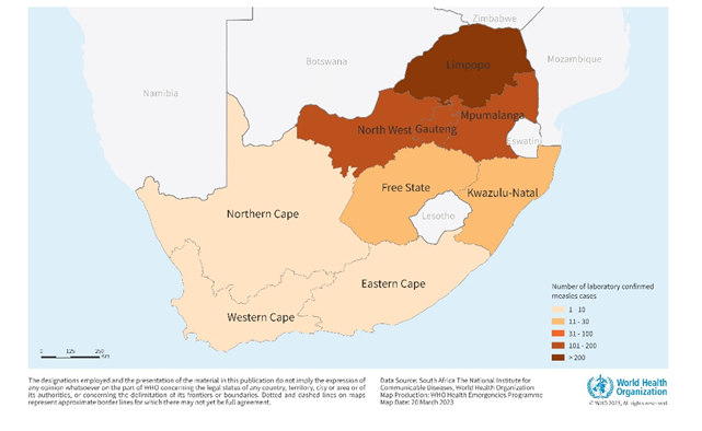 Measles – South Africa