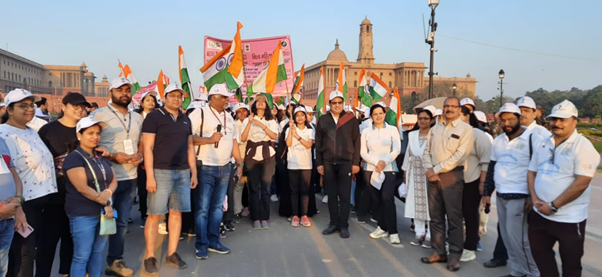 On the occasion of International Women’s day, Union Health Ministry organises Mega walkathon event “WalkforHealth” in New Delhi