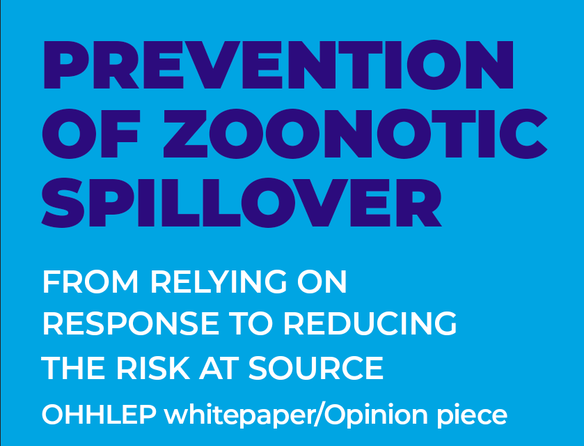 Quadripartite welcomes OHHLEP’s new white paper on zoonotic spillover prevention