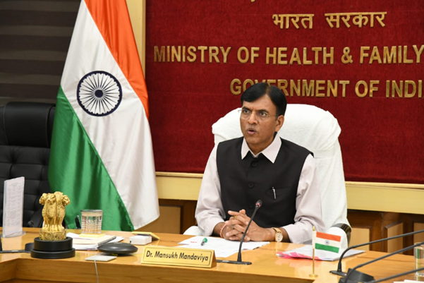 Union Health Minister Dr. Mansukh Mandaviya virtually reviews preparedness of States for prevention and control of Vector Borne diseases, ahead of the Monsoon Season