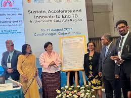 WHO South-East Asia Region commits to further enhance efforts to end TB, adopt Gandhinagar Declaration