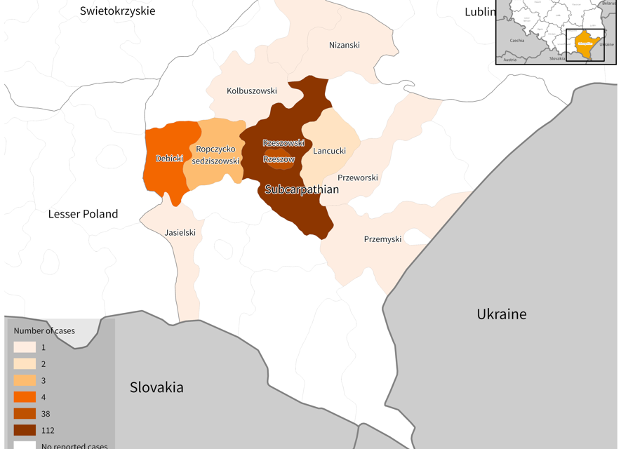 Legionellosis outbreak – Poland