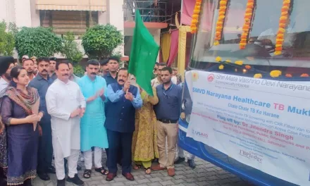 Dr. Jitendra Singh inaugurates the SMVD Narayana Healthcare TB Mukt Express (Let’s Go, Let’s Defeat TB)