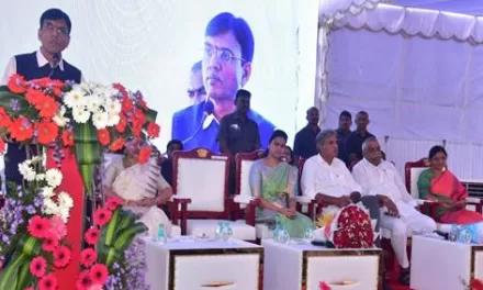 “Health Minister Dr. Mansukh Mandaviya Inaugurates Vital Healthcare Infrastructure in Vijayawada, Andhra Pradesh”