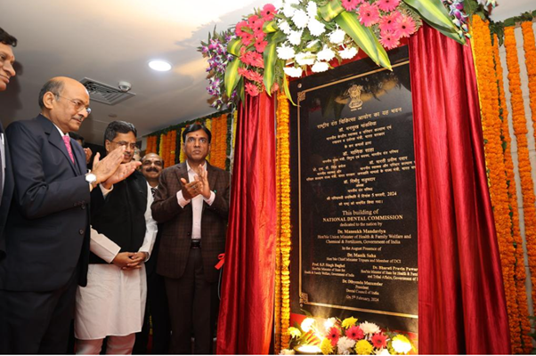 Union Minister Inaugurates National Dental Commission Headquarters and Nursing Colleges Across India