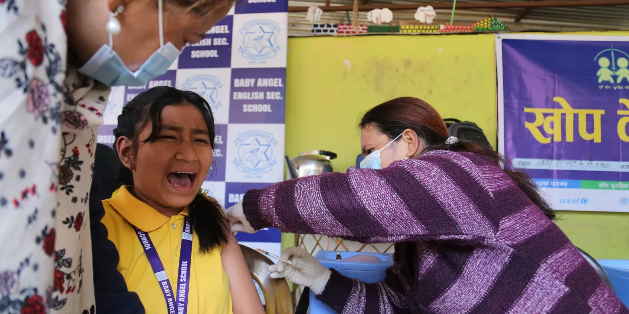 Nepal Launches Massive Vaccination Drive Targeting Measles and Rubella Elimination