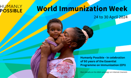 World Immunization Week 2024 – 24 to 30 April