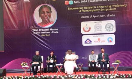 Empowering scientific research and enhancing proficiency will increase the acceptance and popularity of Homoeopathy as a medical system – Smt. Droupadi Murmu, President of India