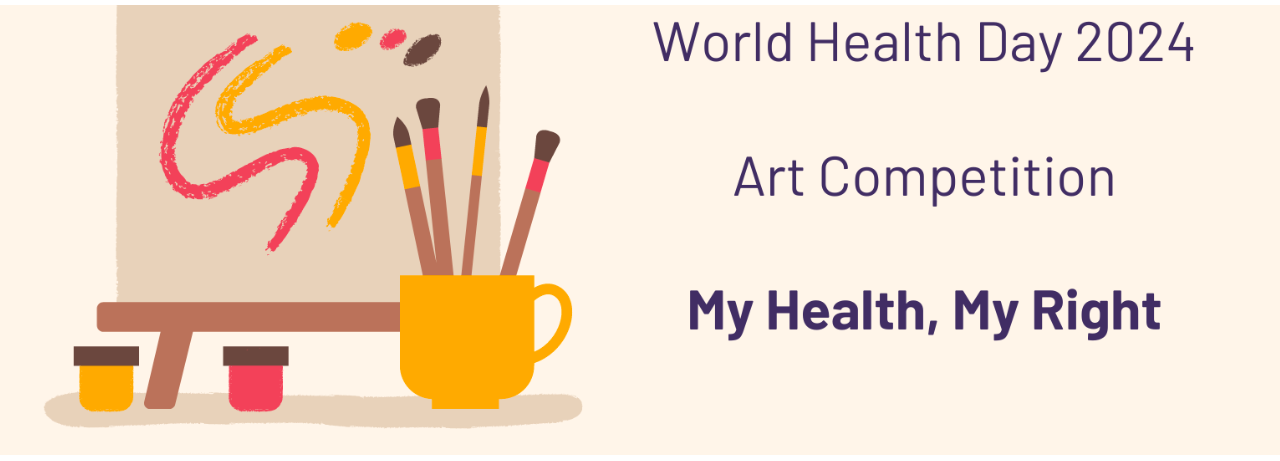 Winners of World Health Day 2024 Art Competition