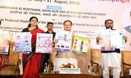 Union Health Minister Launches National STOP Diarrhoea Campaign 2024