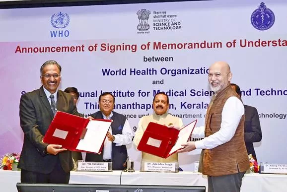 Union Minister Dr. Jitendra Singh Hails WHO on Signing MoU with India for Production of Medical Devices