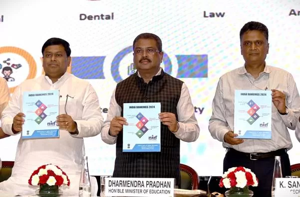 “Shri Dharmendra Pradhan Unveils India Rankings 2024: Emphasis on Employability Skills and Comprehensive Inclusion of HEIs”