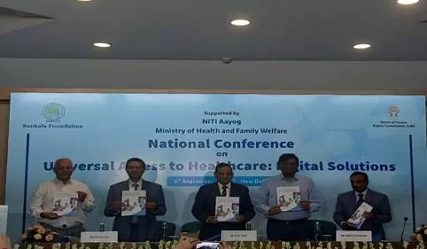 Dr. V K Paul, Member (Health), NITI Aayog, Inaugurates National Conference on “Universal Access to Healthcare: Digital Solutions” in New Delhi