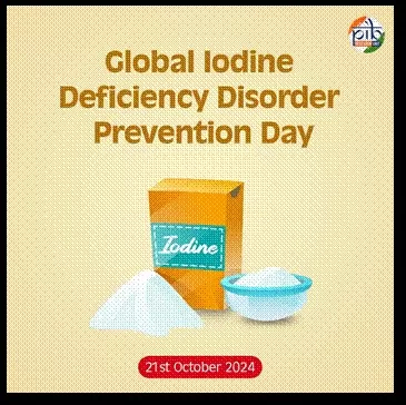 World Iodine Deficiency Day