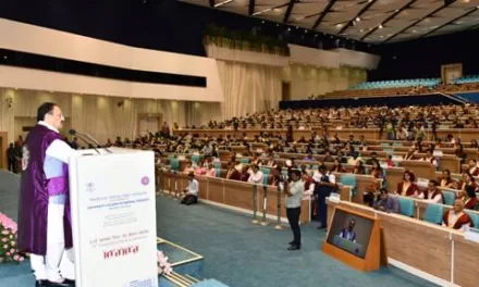 Union Health Minister J P Nadda Celebrates 53rd Foundation Day of UCMS, Emphasizes Holistic Healthcare Expansion