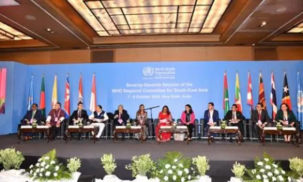 Union Health Minister Shri Jagat Prakash Nadda Addresses 77th Session of WHO Southeast Asia Regional Committee: India Leading the Way in Universal Health Coverage and Digital Health Initiatives